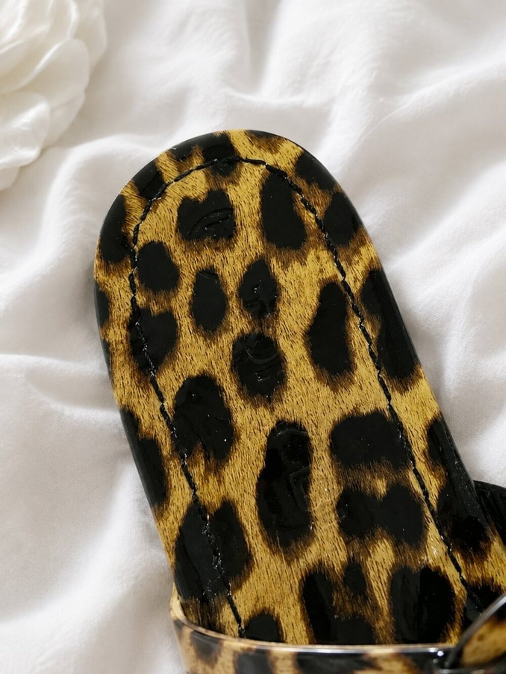 Tory Burch Leopard Print Miller Sandals - Picture 4 of 8
